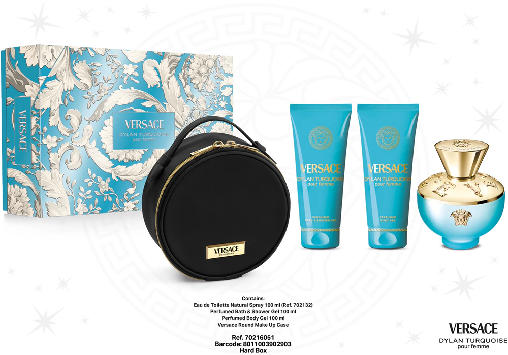 Versace Dylan Turquoise Pour Femme Gift Set for Women