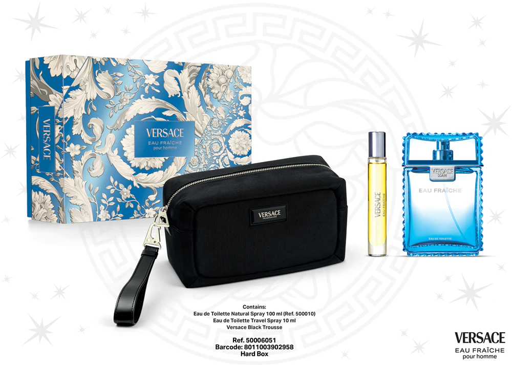 Versace Eau Fraîche Gift Set for Men