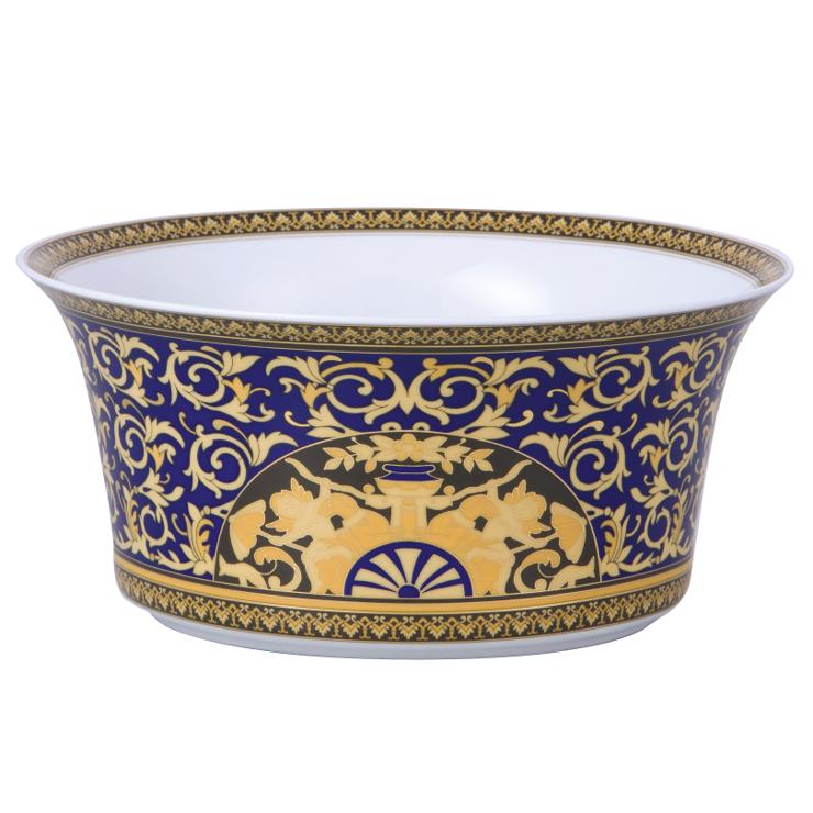 Versace Medusa Blue Salad Bowl