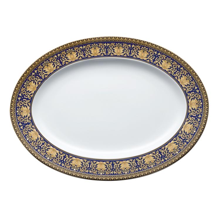 Versace Medusa Blue Platter