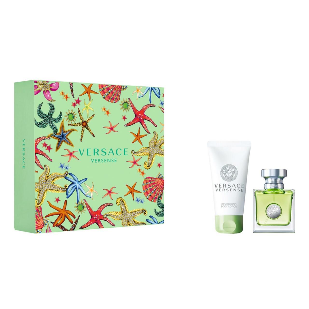 Versace, Versense Set E.d.T. Nat. Spray 30 ml + Body Lotion 50 ml 2 St