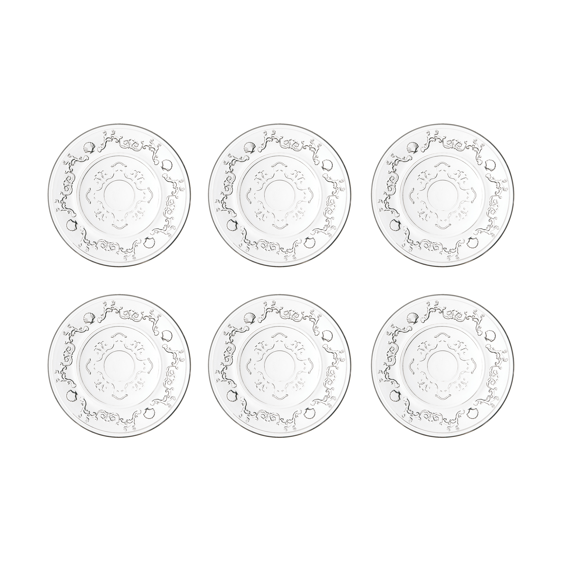 la-rochere Versailles Assiett 6-pack