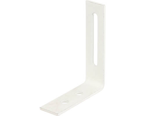 Kaiserthal Adjustment bracket 65x80x20 mm white plastic coated 1 piece