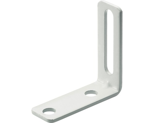 Hettich Adjustment bracket, white 55x55x20 mm, 25 pieces