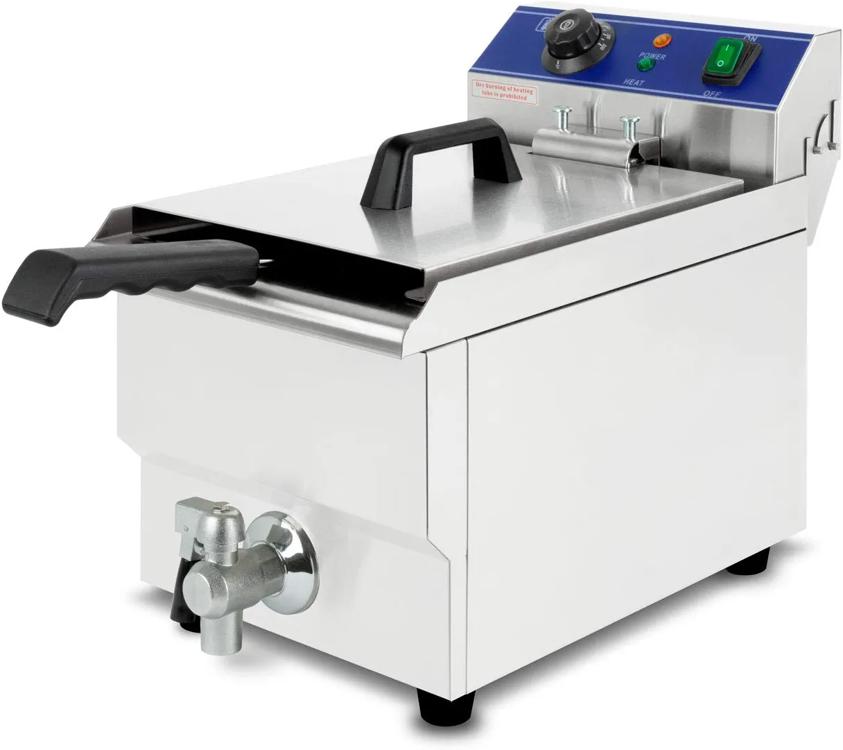 vertes Deep Fryer Stainless Steel 17 L