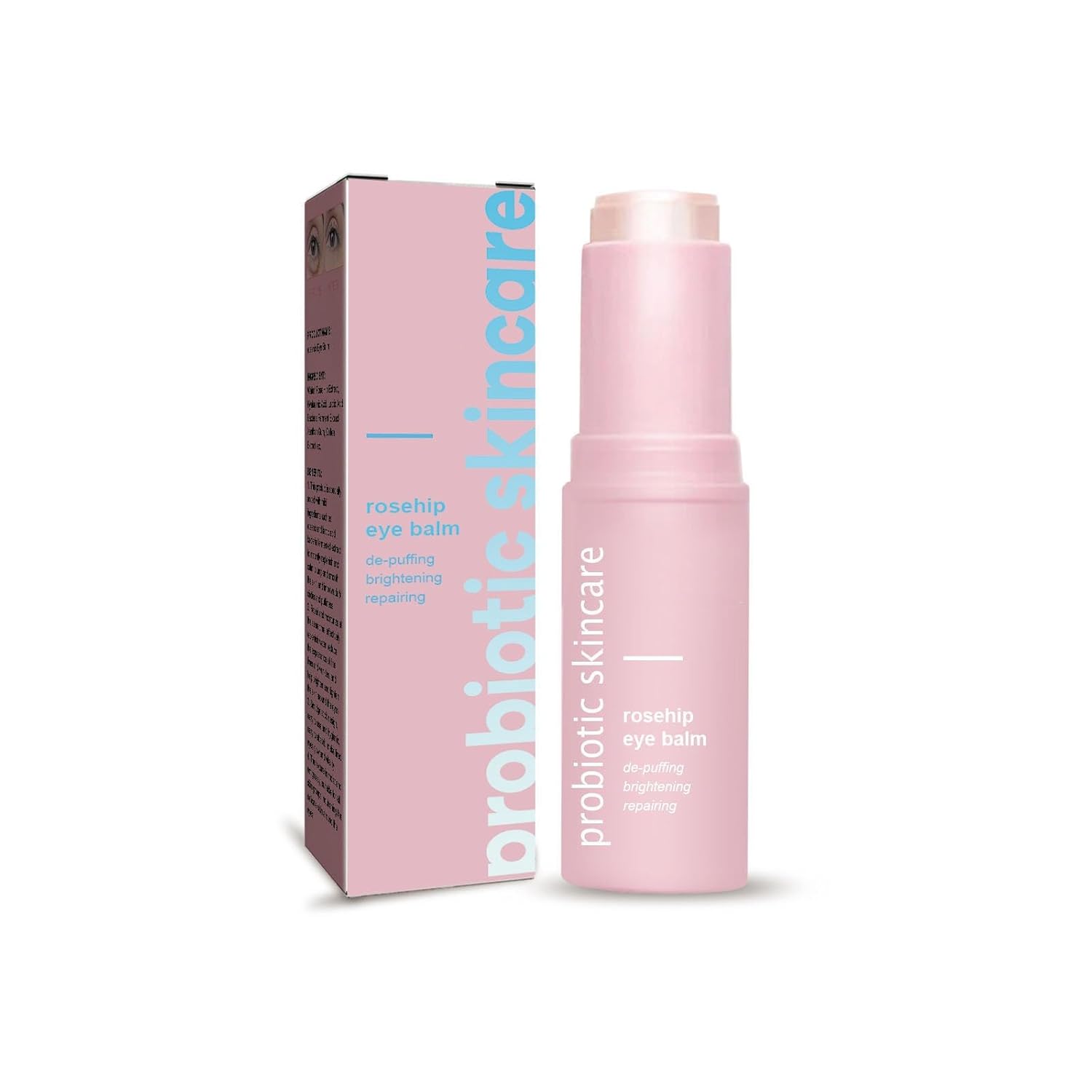 Rosehip Eye Stick, Eye Balm Stick, Under Eye Cream Anti Aging, Hydrating Multi Balm for Dark Circles and Puffiness, Eye Balm Against Dark Circles and Puffiness, Reduces Wrinkles (1)