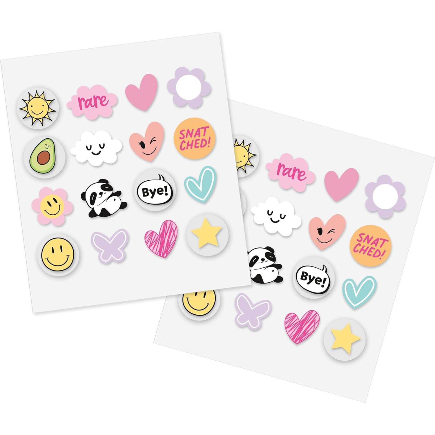 essence cosmetics essence spot squad PIMPLE PATCHES, treatments, multi-colored, anti-spots, nourishing, covering, for blemished skin, vegan, perfume, alcohol, parabens, pack of 1 (32 pieces)