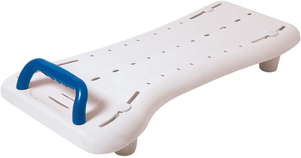 Drive Medical Benny XL Bath Board, Length 69 cm, White and Blue