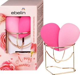 ebelin Make-up eggs with holder A rosy Romance, 1 pc