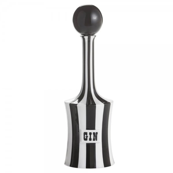 Vice Decanter Gin Carafe Black by Jonathan Adler -