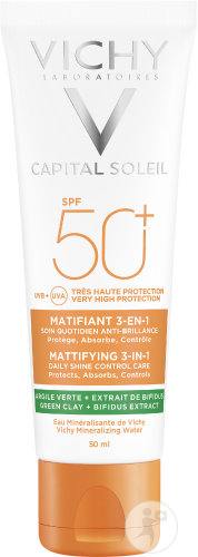Vichy Capital Soleil 3-in-1 Mattifying Sun Care SPF50+ Tube 50ml