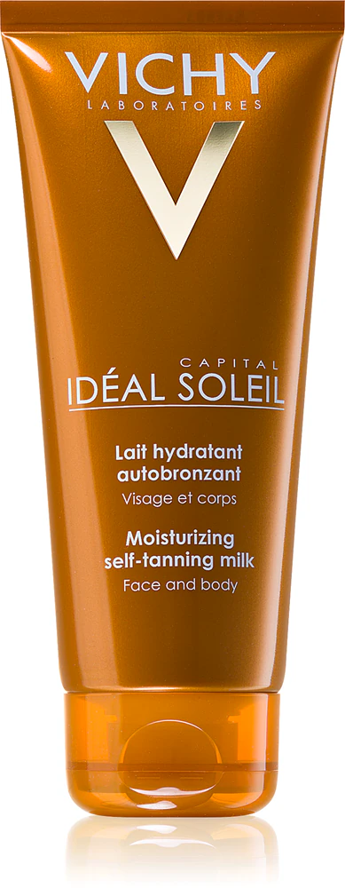 Vichy Capital Soleil moisturizing self-tanning milk for face and body