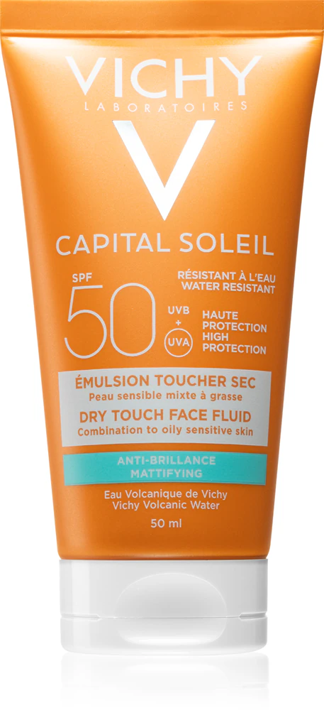 Vichy Capital Soleil Idéal Soleil protective, matt fluid for the face SPF 50