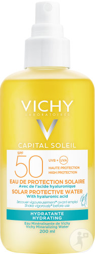 Vichy Capital Soleil sun protection sun spray with hyaluronic acid SPF50 pump bottle 200ml