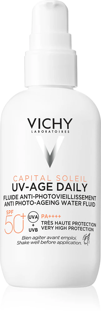 Vichy Capital Soleil UV-Age Daily Fluid against skin aging SPF 50+ 80 ml