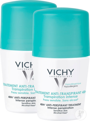 Vichy Deodorant Anti-perspirant Roll-On Double Pack 2x50ml