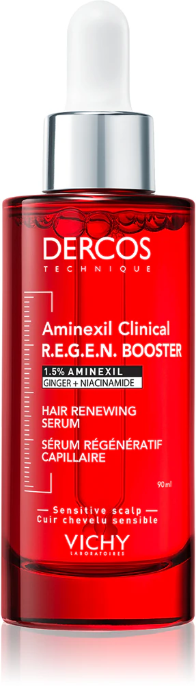 Vichy Dercos Aminexil Clinical R.E.G.E.N. Booster Strengthening and regenerating hair serum against hair loss