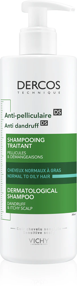 Vichy Dercos Anti-Dandruff shampoo against dandruff for normal to oily hair 390 ml