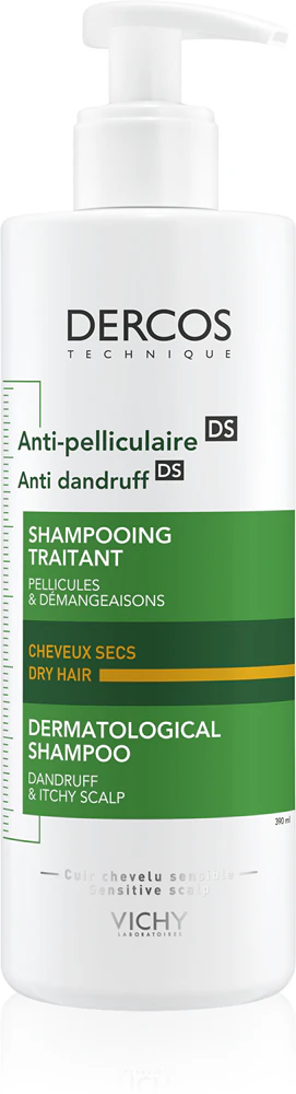 Vichy Dercos Anti-Dandruff shampoo against dandruff for dry hair 390 ml