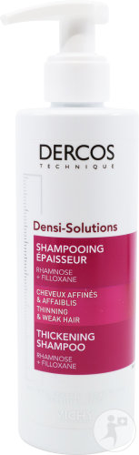 Vichy Dercos Densi-Solutions Thickening Shampoo pump bottle 250ml