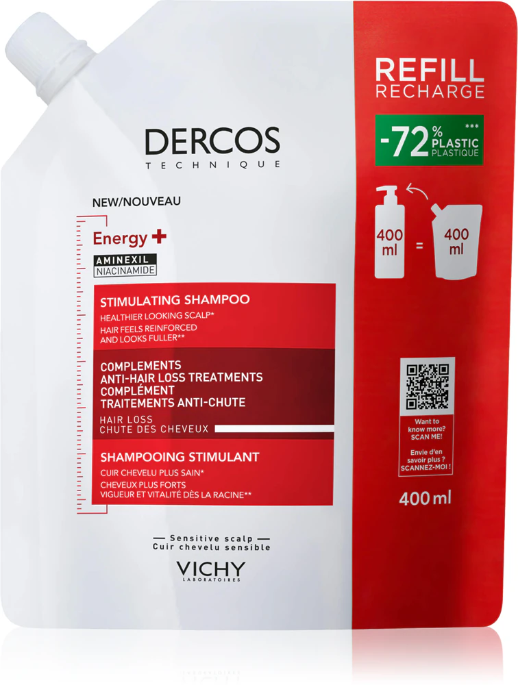Vichy Dercos Energising strengthening shampoo against hair loss