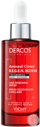 Vichy Dercos R.E.G.E.N Regenerating Hair Booster Serum Bottle 90ml