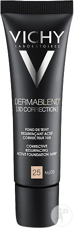 Vichy Dermablend 3D Correction Foundation 16H SPF25 Nude 25 30ml