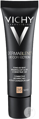 Vichy Dermablend 3D Correction Foundation 16H SPF25 Sand 35 30ml