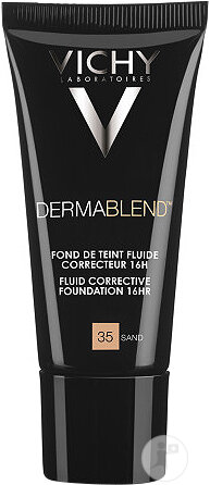 Vichy Dermablend Complexion Correcting Make-Up Fluid 16pcs All Skin Types 55 Bronze 30ml