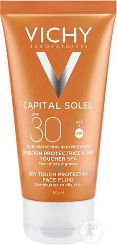 Vichy Dry Touch Anti-Shine Emulsion SPF30 Combination To Oily Skin Tube 50ml