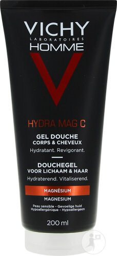 Vichy Homme Hydra Mag C shower gel tube 200ml
