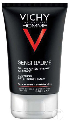 Vichy Homme Sensi Baume Skin Soothing Balm Sensitive Skin Tube 75ml