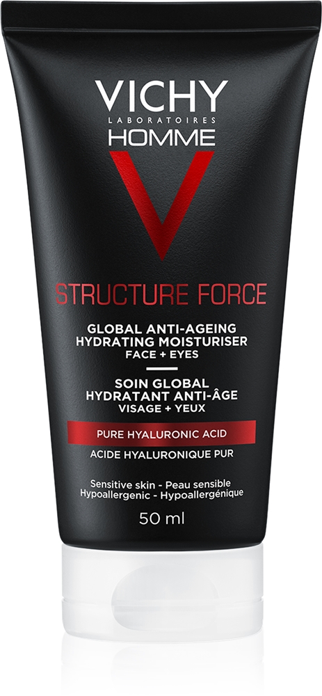 Vichy Homme Structure Force firming anti-wrinkle cream with hyaluronic acid