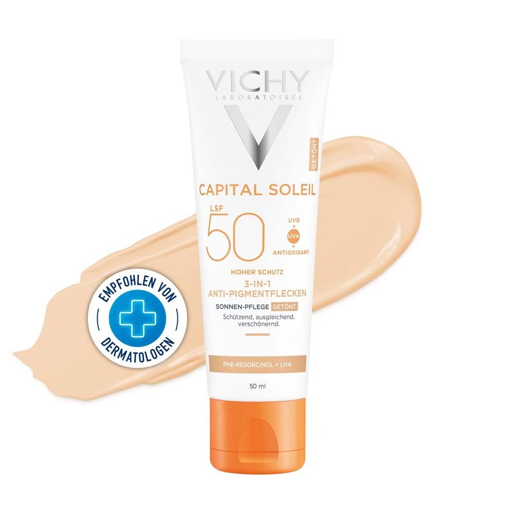 Vichy Idéal Soleil Anti-pigmentation spots SPF 50+ sun cream against pigmentation spots 50 ml