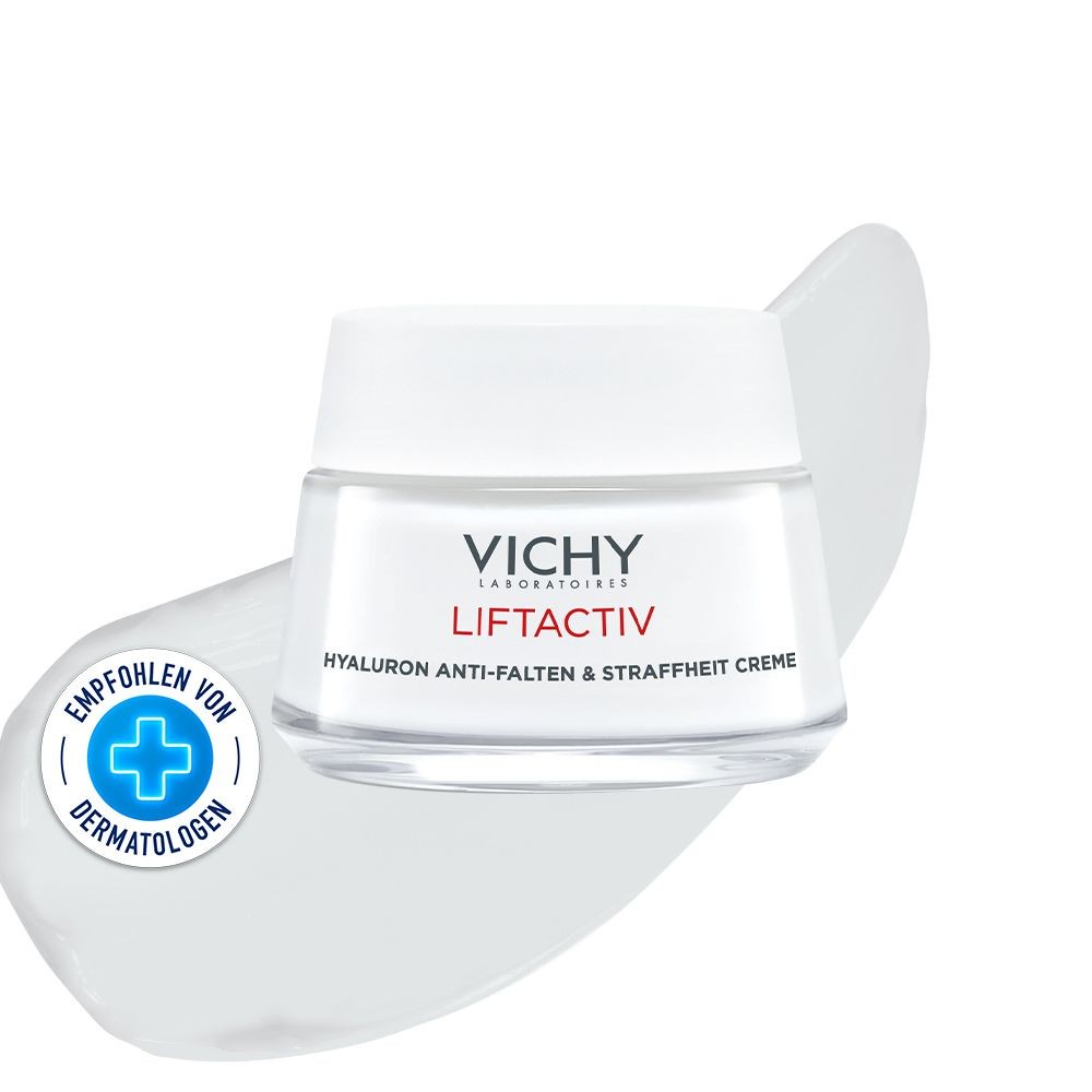 Vichy Liftactiv Hyaluronic Anti-Wrinkle Cream: Firming anti-aging cream for normal to combination skin 50 ml