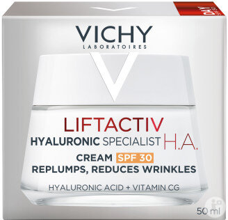 Vichy LiftActiv Hyaluronic Specialist H.A. Day Cream SPF30 Jar 50ml