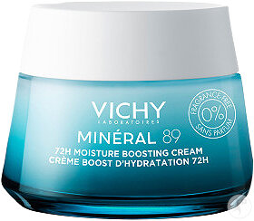 Vichy Minéral 89 Moisturizing Day Cream, Perfume-Free, 50ml Jar