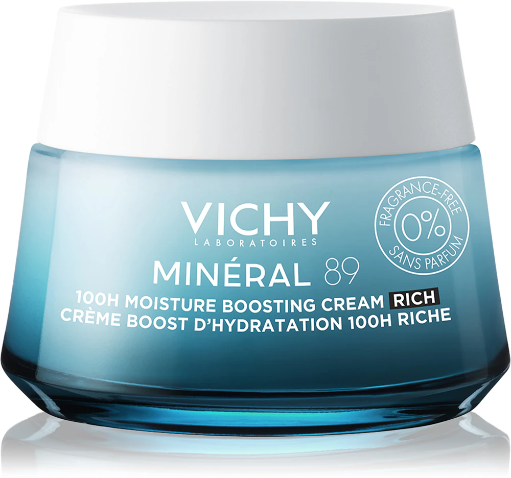 Vichy Minéral 89 rich moisturizing cream Unscented