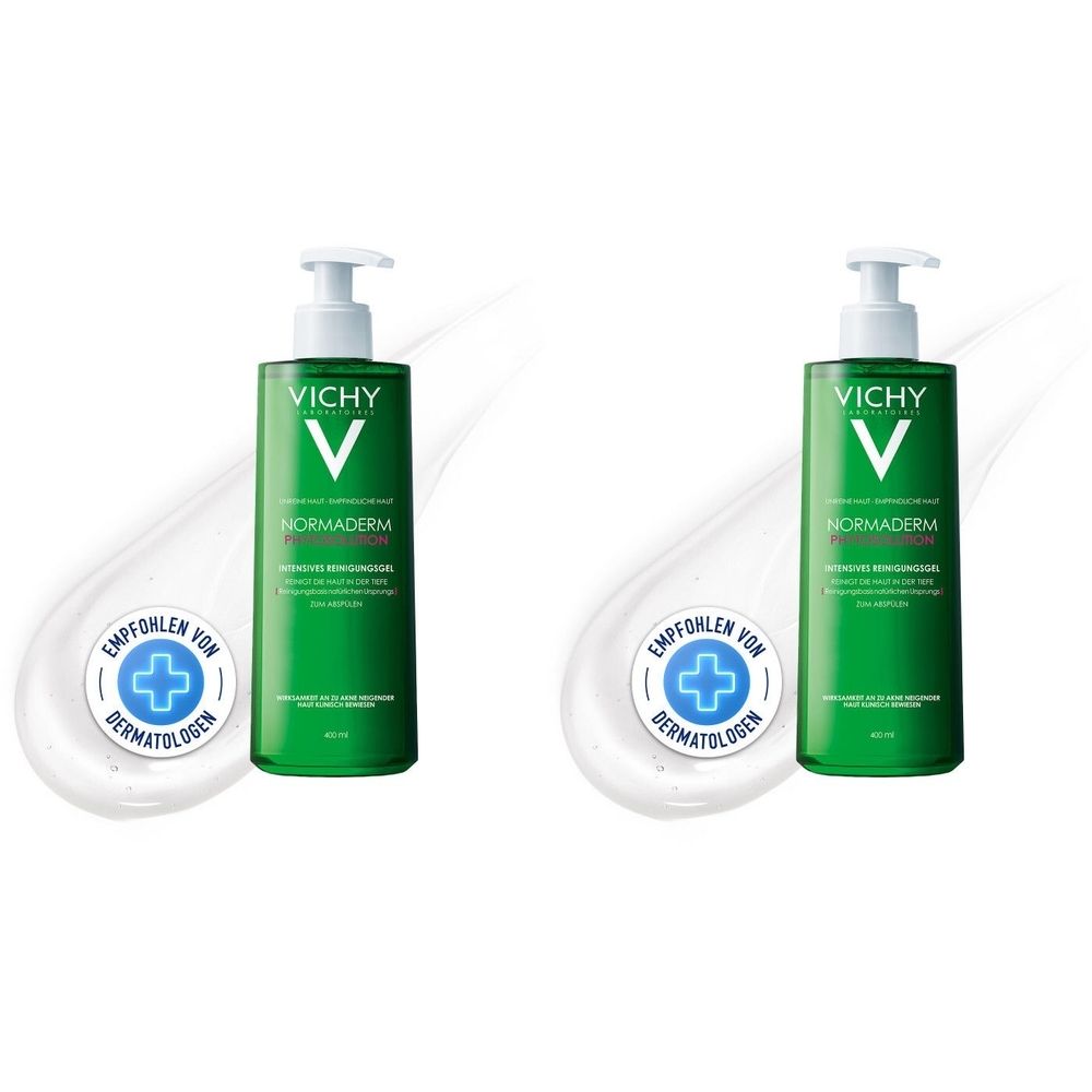 Vichy Normaderm Intensive Cleansing Gel 2x400 ml
