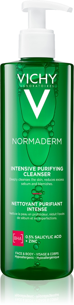 Vichy Normaderm Phytosolution deep cleansing gel for imperfections due to acne skin 400 ml