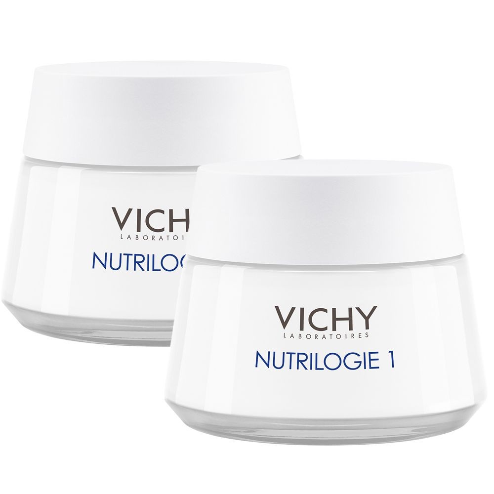 Vichy NUTRILOGIE 1 Intensive restorative care for dry skin 2x50 ml