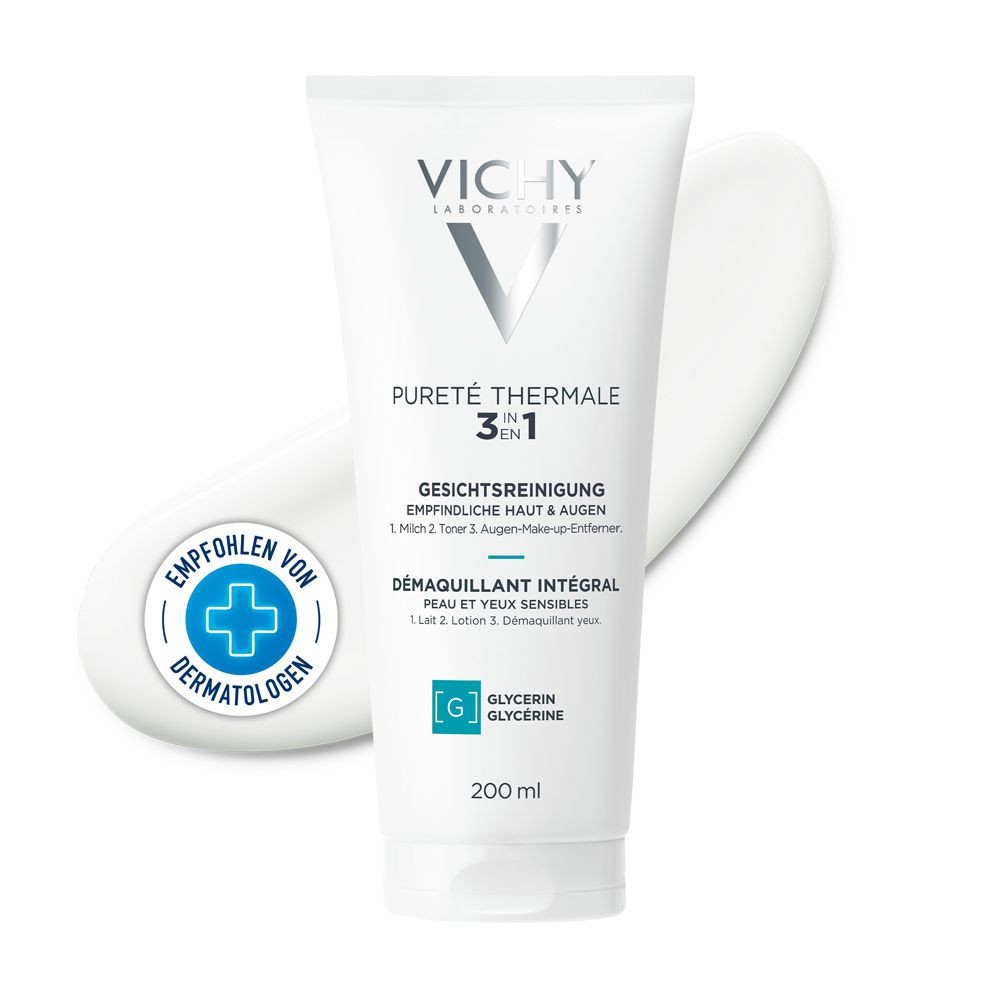 VICHY Pureté Thermale 3in1 facial cleansing 200 ml