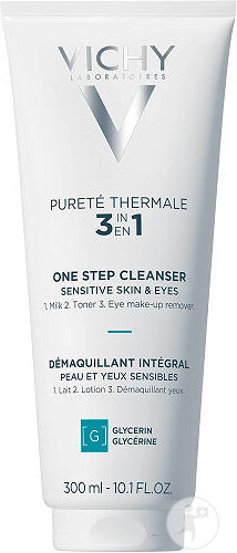 Vichy Pureté Thermale 3in1 facial cleansing tube 300ml