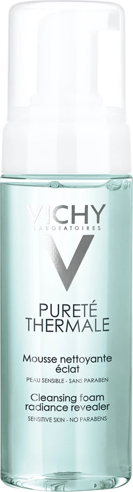 Vichy Pureté Thermale cleansing foam to rejuvenate facial skin