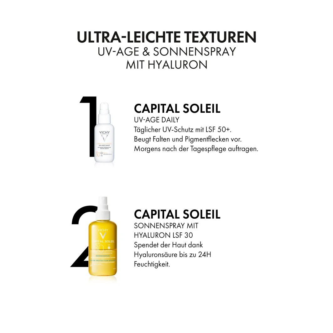 Vichy sun spray Capital Soliel with hyaluronic acid SPF 30