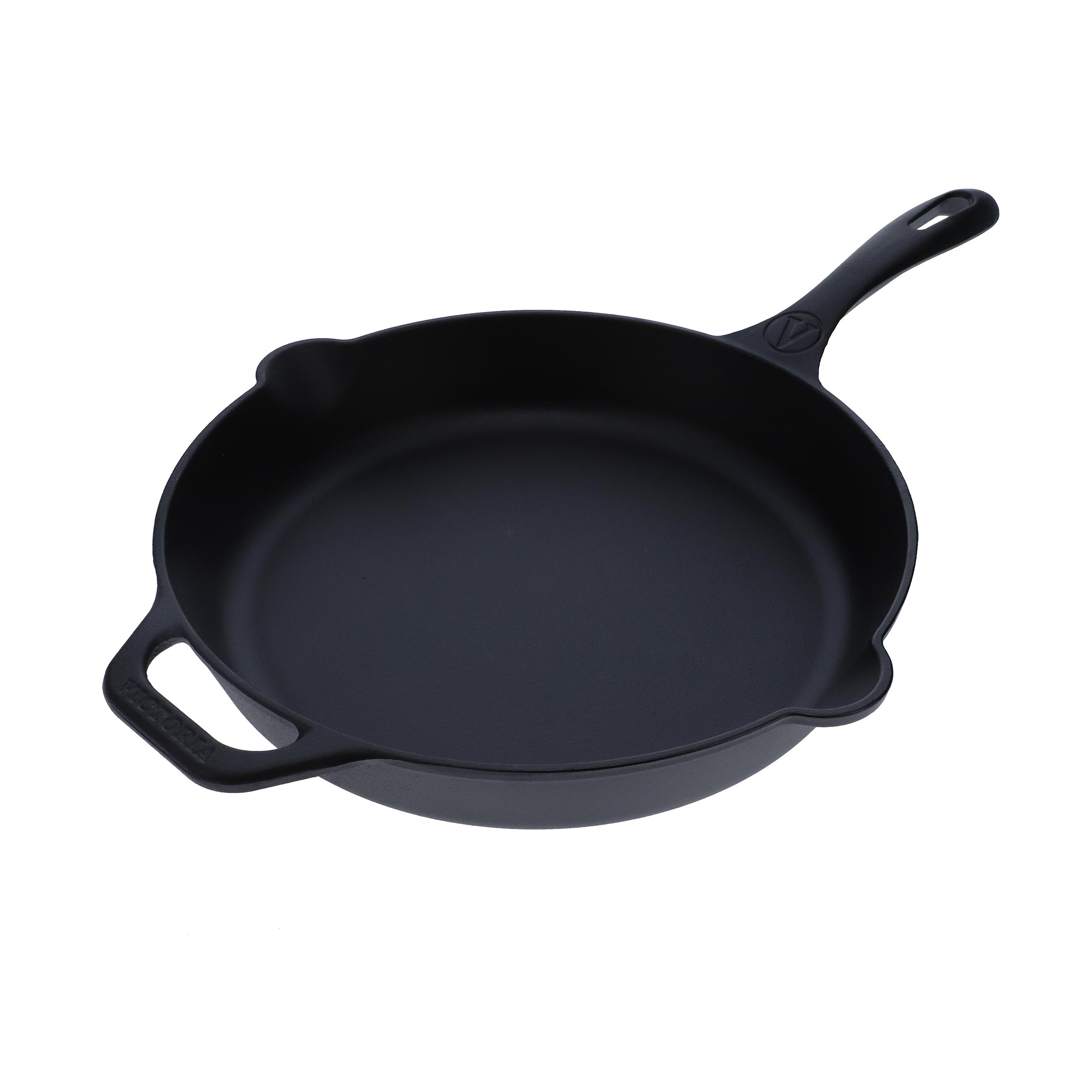 Victoria cast iron frying pan, pre-seasoned