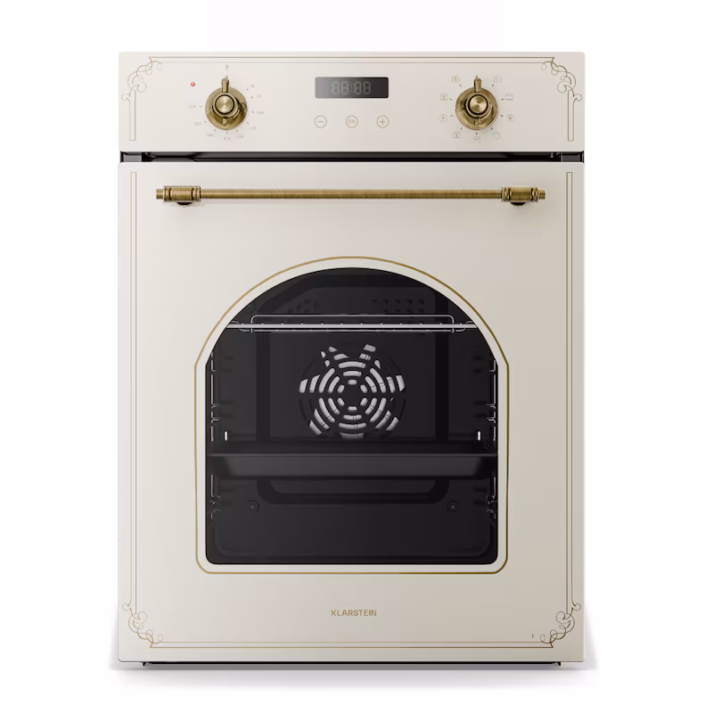 KLARSTEIN Victoria Slim 45cm Built-in Oven Cream