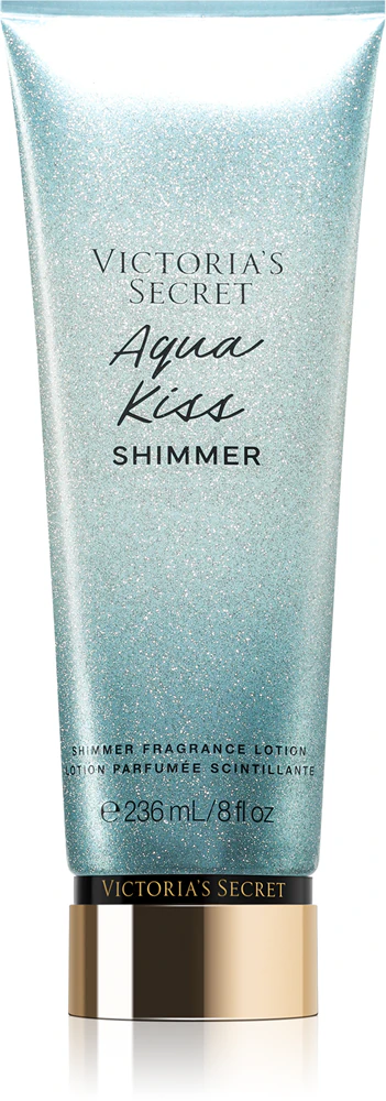 Victoria's Secret Aqua Kiss Shimmer Body Lotion for Women
