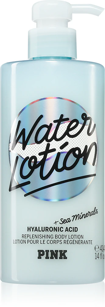 Victoria's Secret PINK Water Lotion nourishing body lotion with hyaluronic acid