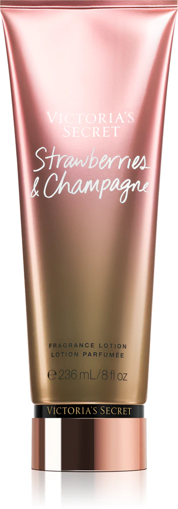 Victoria's Secret Strawberries & Sparkling Wine Body Lotion for Women